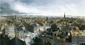 New York from the Steeple of St. Paul's Church, Looking East, South and West