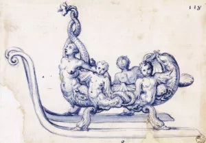 Sketch for a Sleigh with a Siren