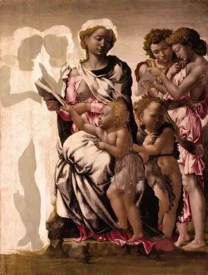 Virgin and Child with St John and Angels